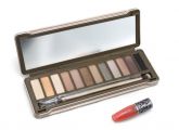 Naked2 Palette 12 color Eyeshadow with Brush and Lipgloss